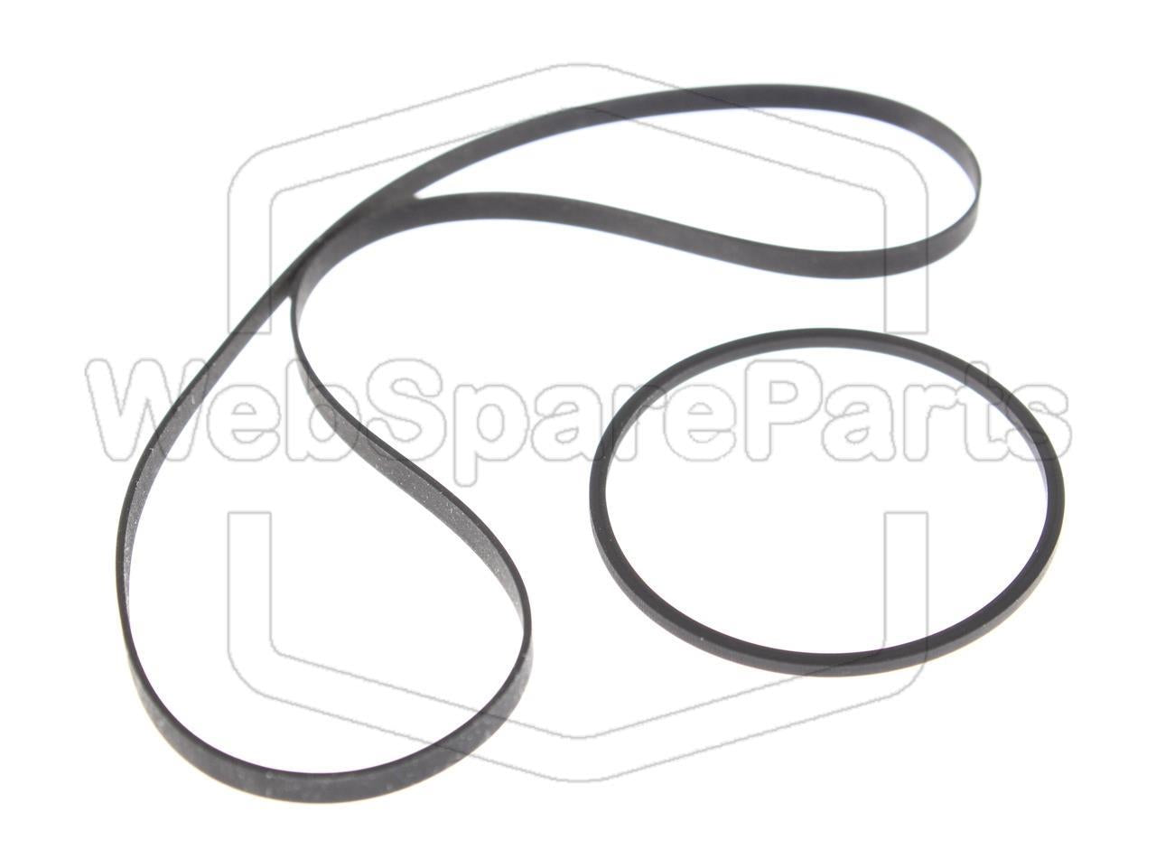 Belt Kit for Stereo Cassette Deck Sanyo RD-5600