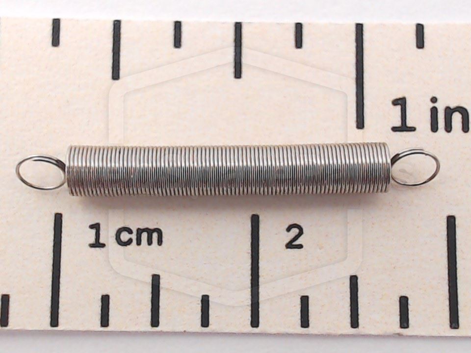Ressort d'extension Ø = 2.5mm x TL = 15.8mm x TK = 0.2mm