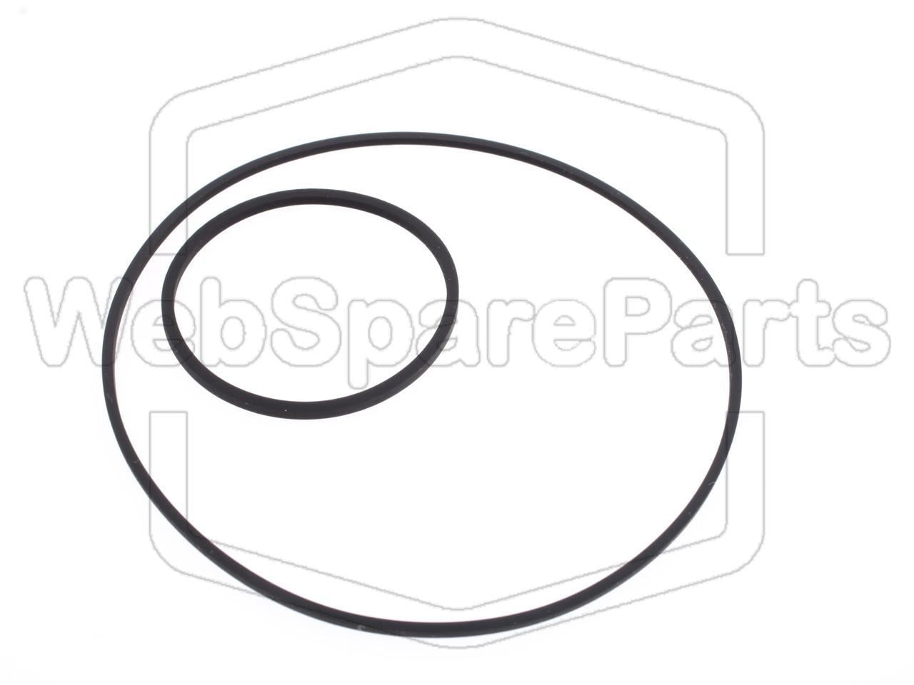 Belt Kit For Cassette Player Sony TC-R707M