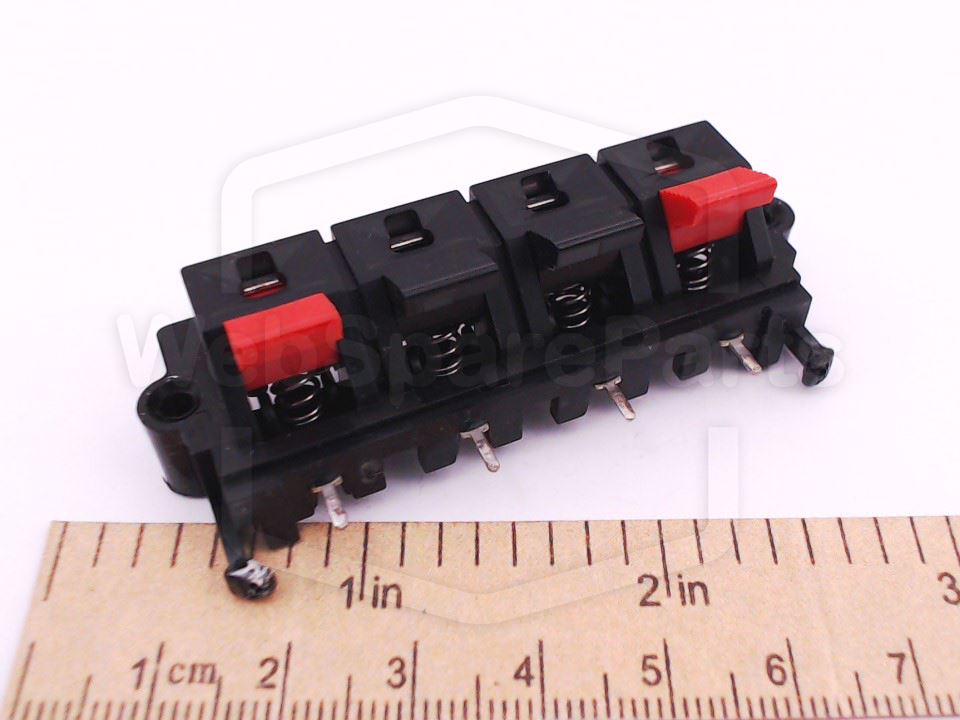 Sony CMT-NE Series PCB Speaker Terminal Connector for Vintage Audio Repair