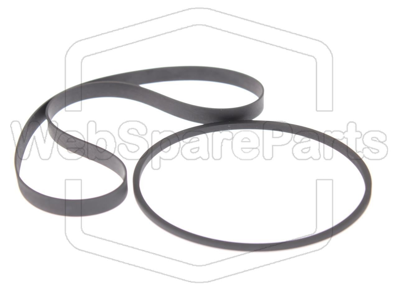 Kit de courroies pour Lecteur cassette Technics RS-BX701