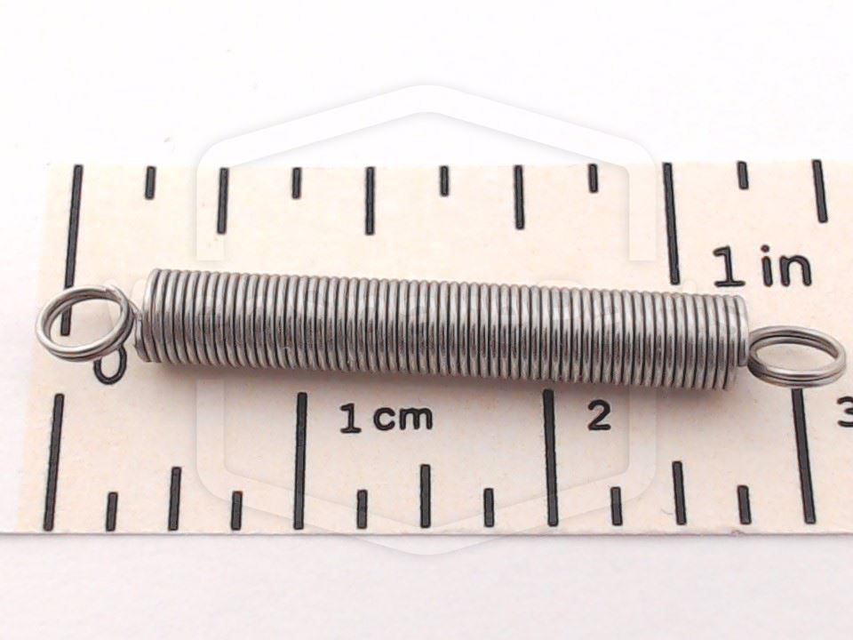 Ressort d'extension Ø = 3.8mm x TL = 23.6mm x TK = 0.4mm