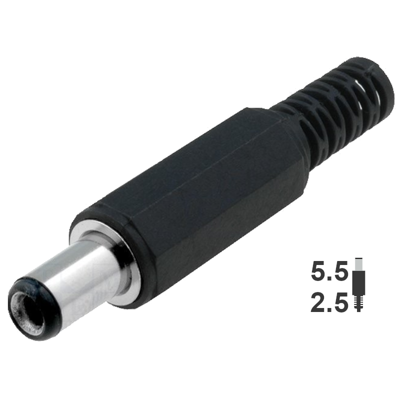 DC Power Female Plug [Ø5.5×2.1×9.5