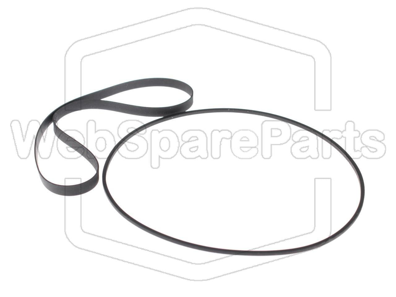 Full Belt Kit for Grundig DCC305 Digital Cassette Deck