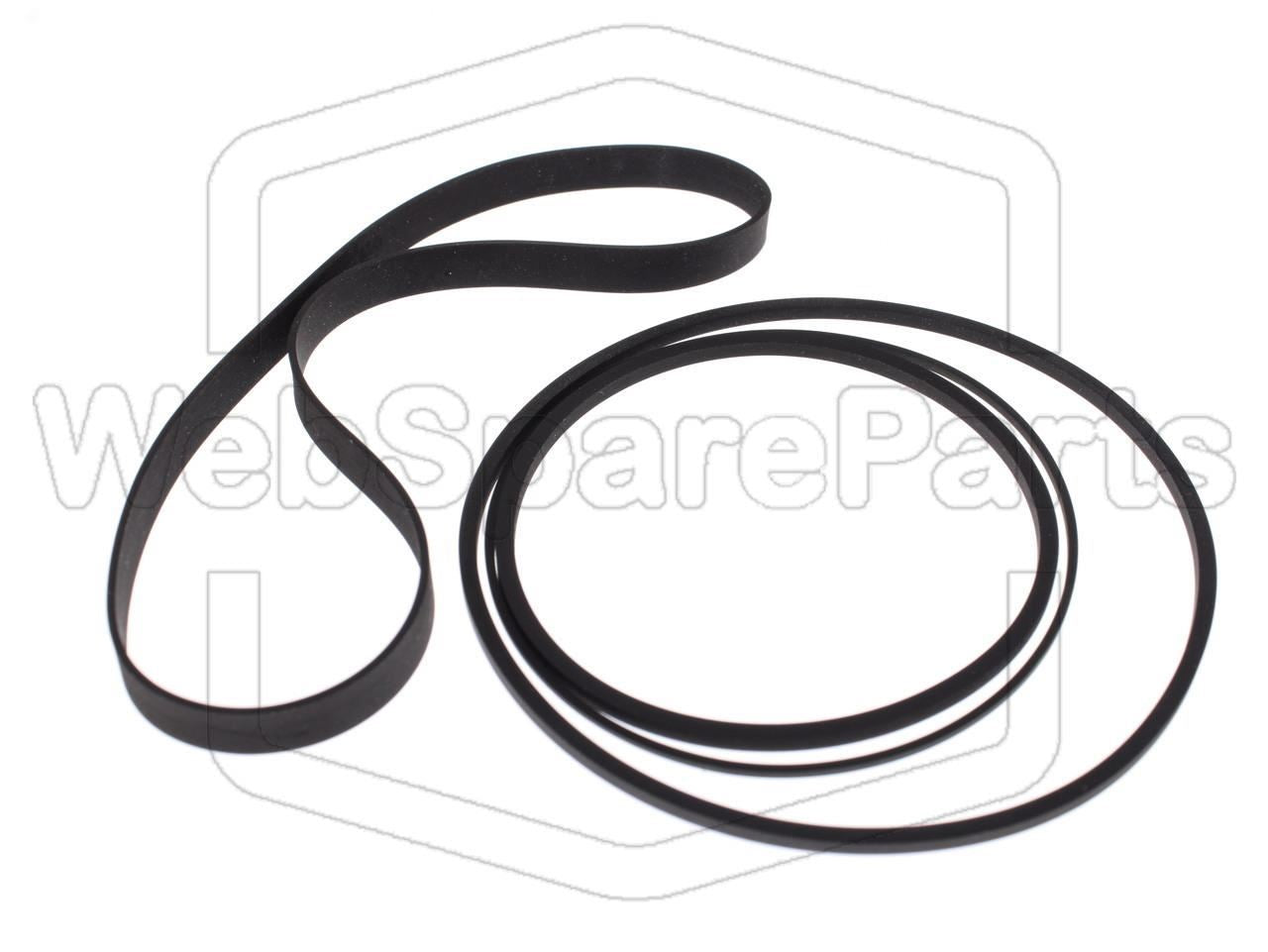Kit de correias para Gravador de Vídeo cassete Elta STARLINE