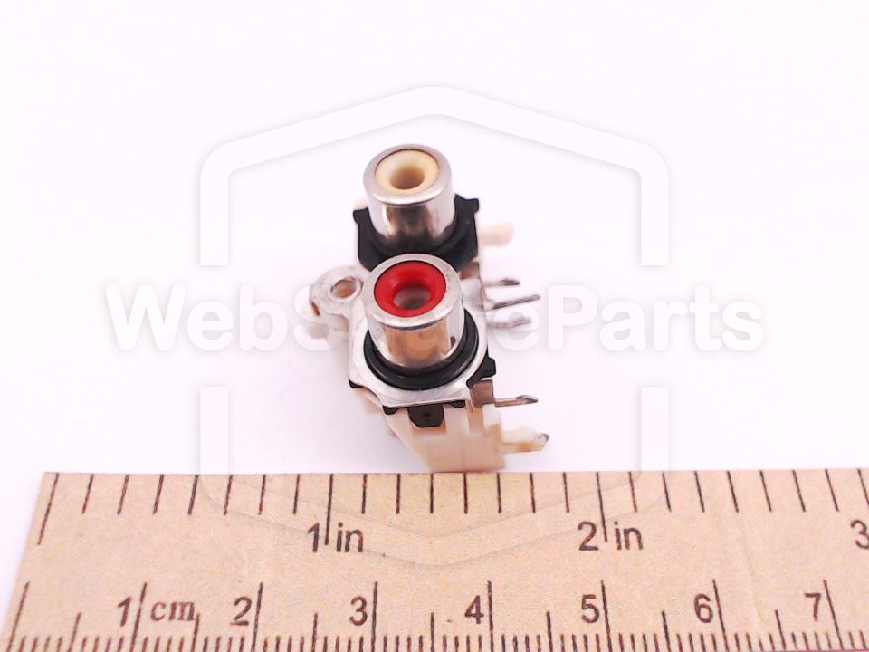 Sony CMT-NE Series RCA Female PCB Jack for Vintage Audio Repair
