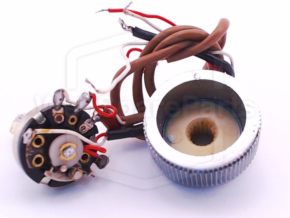Rotary Volume Potentiometer with Shaft for BASF CC Recorder 9110