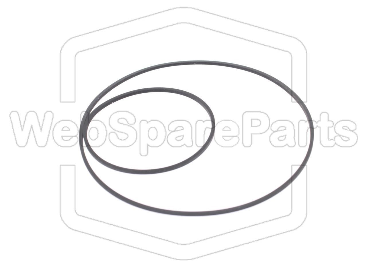 Kit de correias para Rádio Gravador de cassete Sony CFS-1140