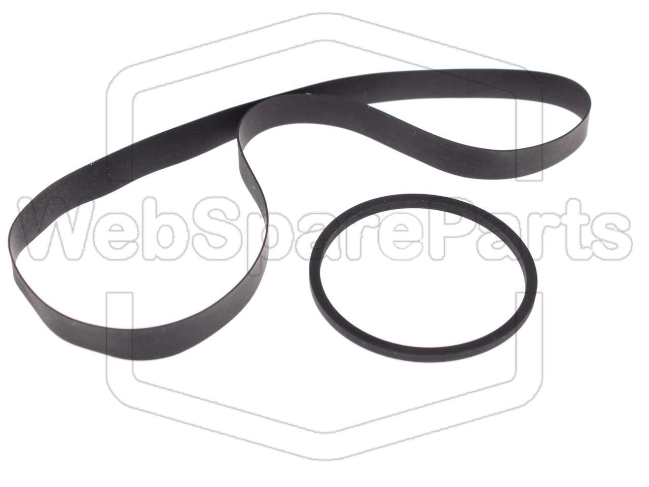 Kit de correias para Gravador de Vídeo cassete Toshiba DV-80