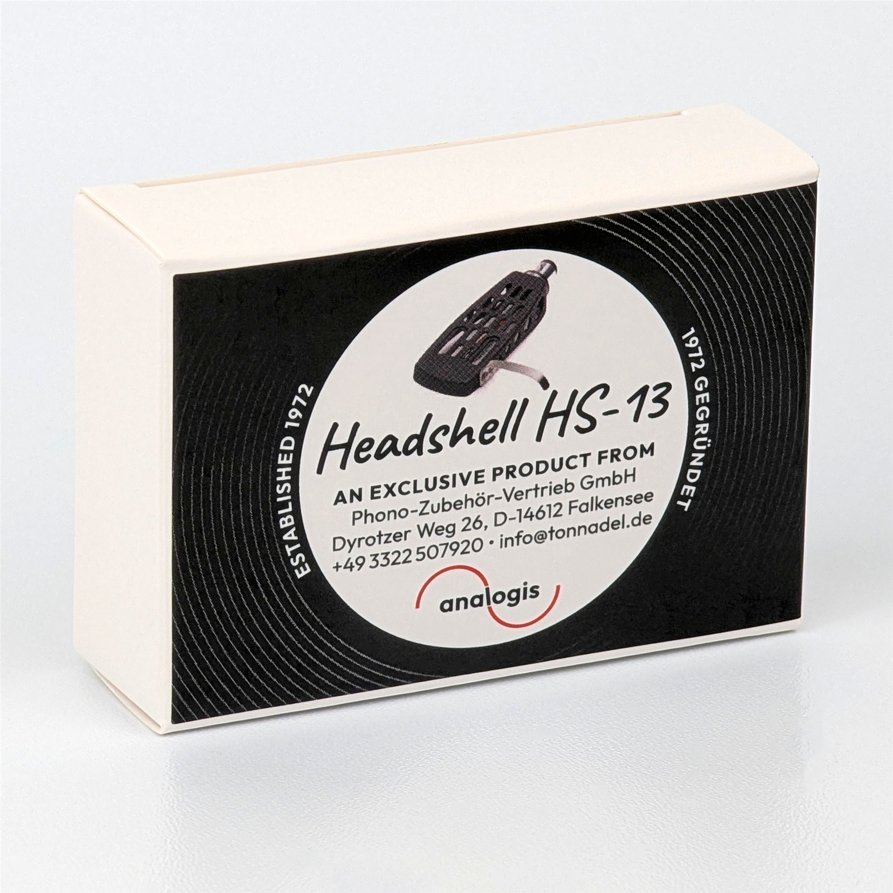 Analogis HS-13 Low Mass Aluminium Headshell – SME Mount for J and S Tonearms