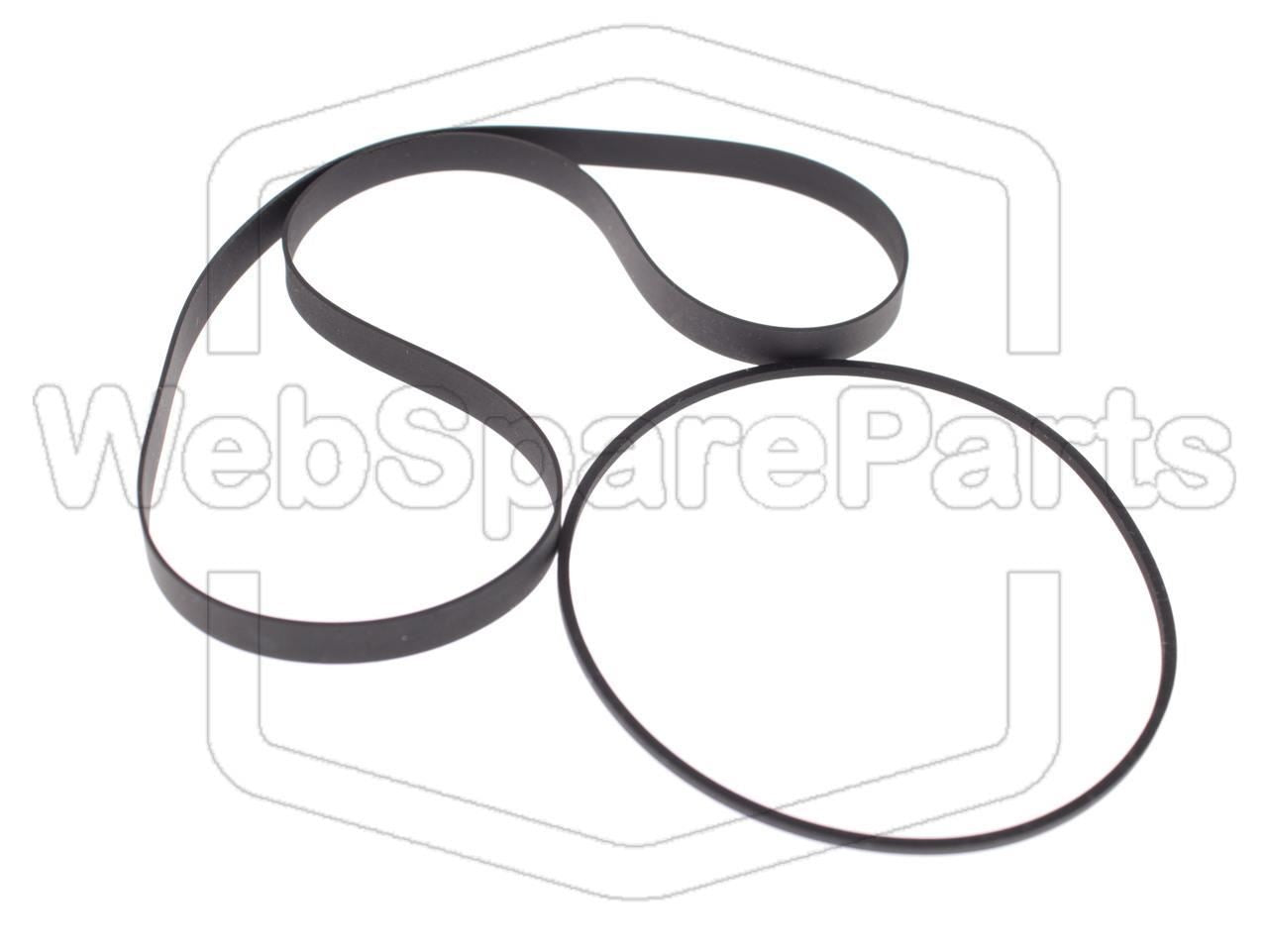 Belt Kit For Cassette Deck Sansui D-390R