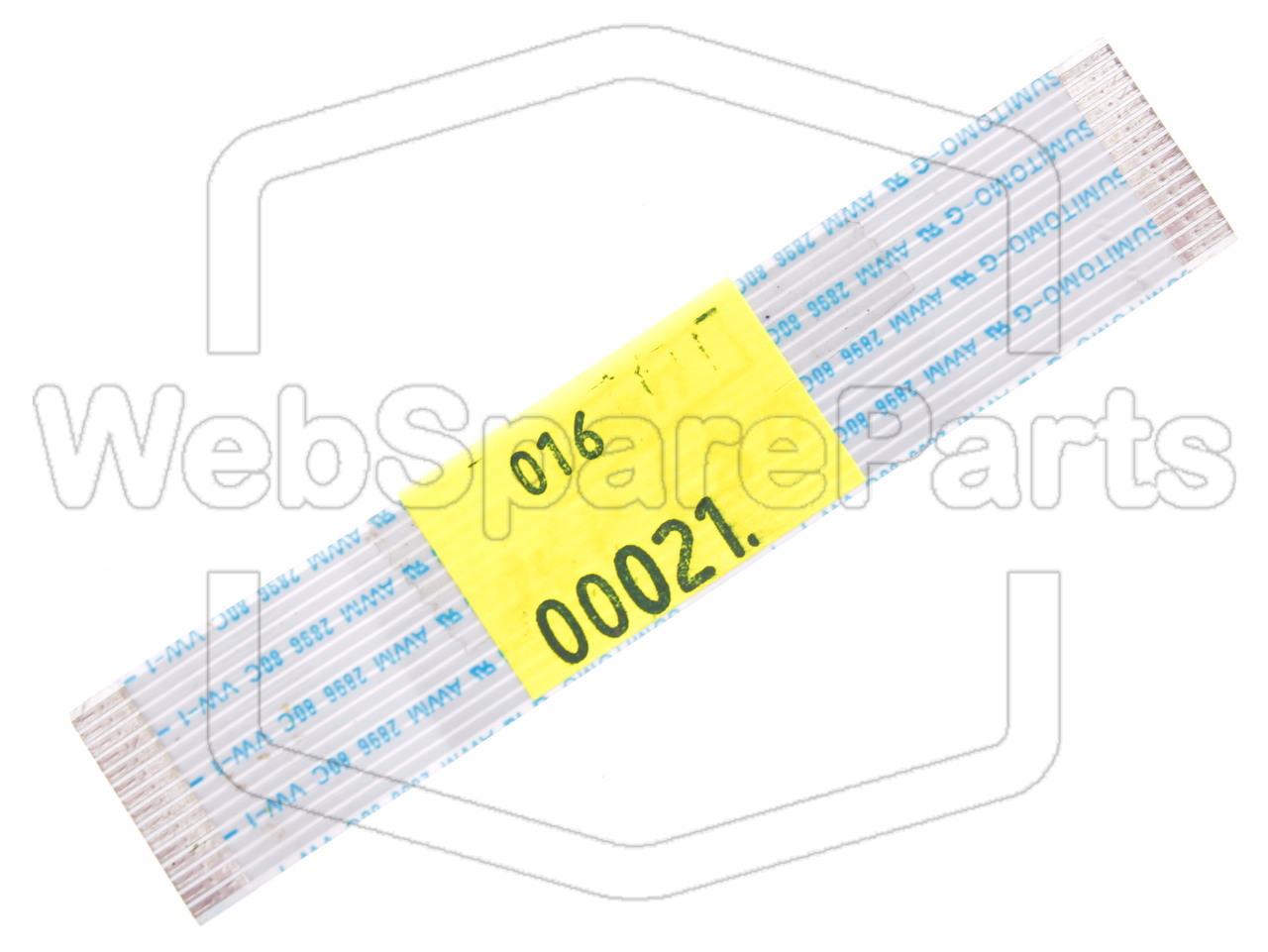 15 Pins Flat Cable L=80mm W=16mm