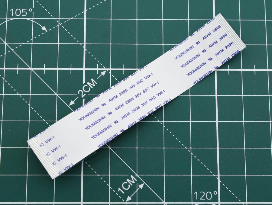 Cablu flat flex cu 32 pini pentru laser DVD player către PCB principal [88×17 mm