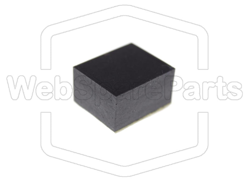 Rectangular Rubber Foot Self-adhesive  9.6mm x 8.0mm Height 5.5mm