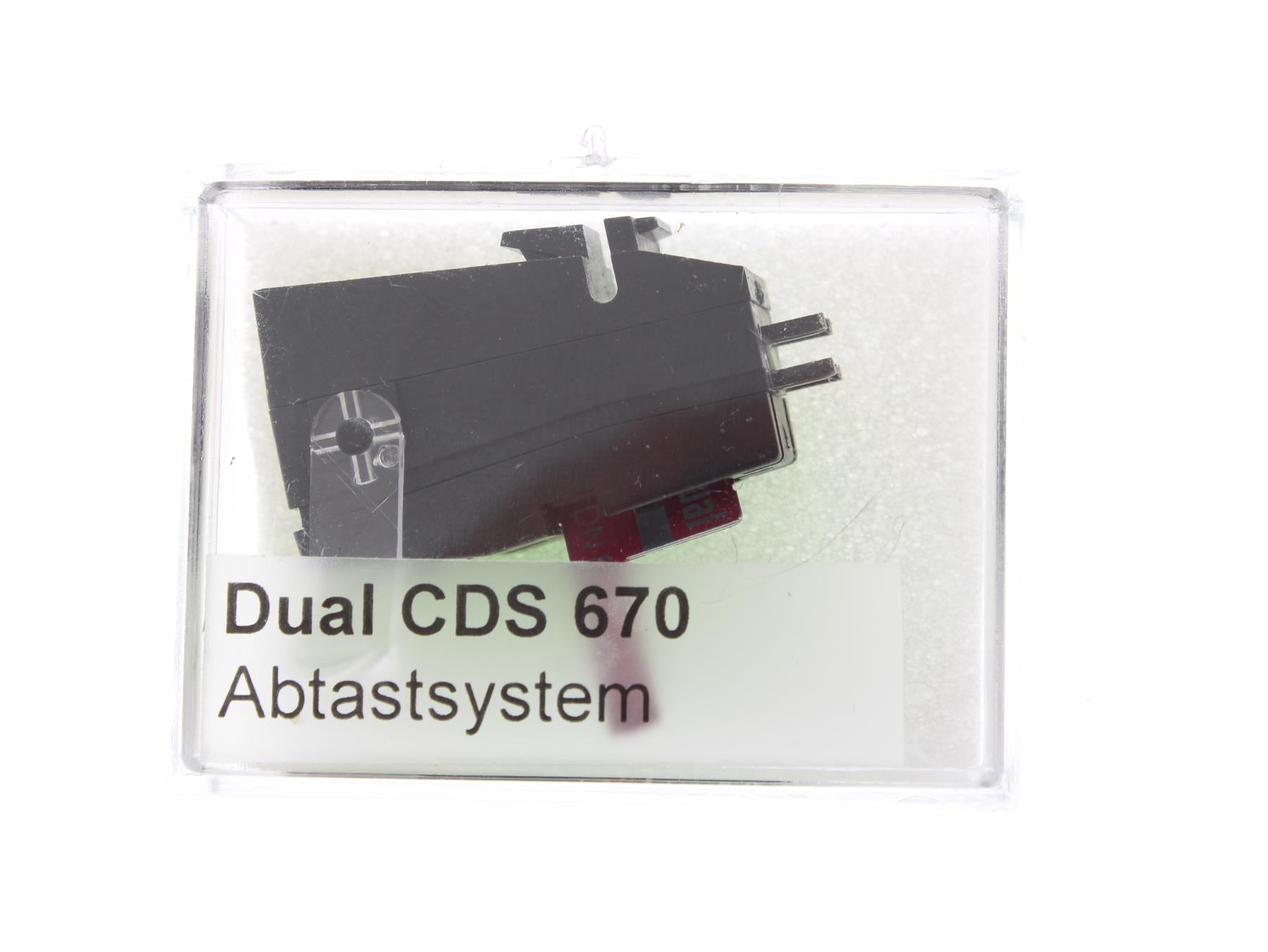 Dual CDS 670 Cartridge with DN8 Stylus – Replacement Pickup for Dual Turntables