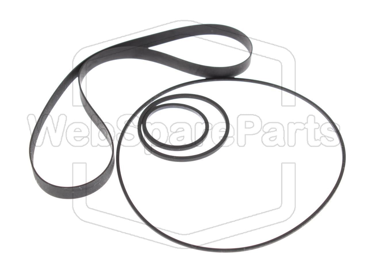 Full Belt Kit for Cassette Deck Pioneer CT-F1000