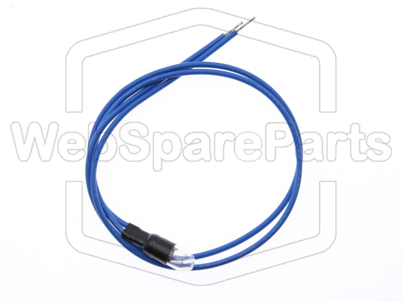 Lâmpada incandescente com fio 9,0 Volts 50mA Ø 5mm