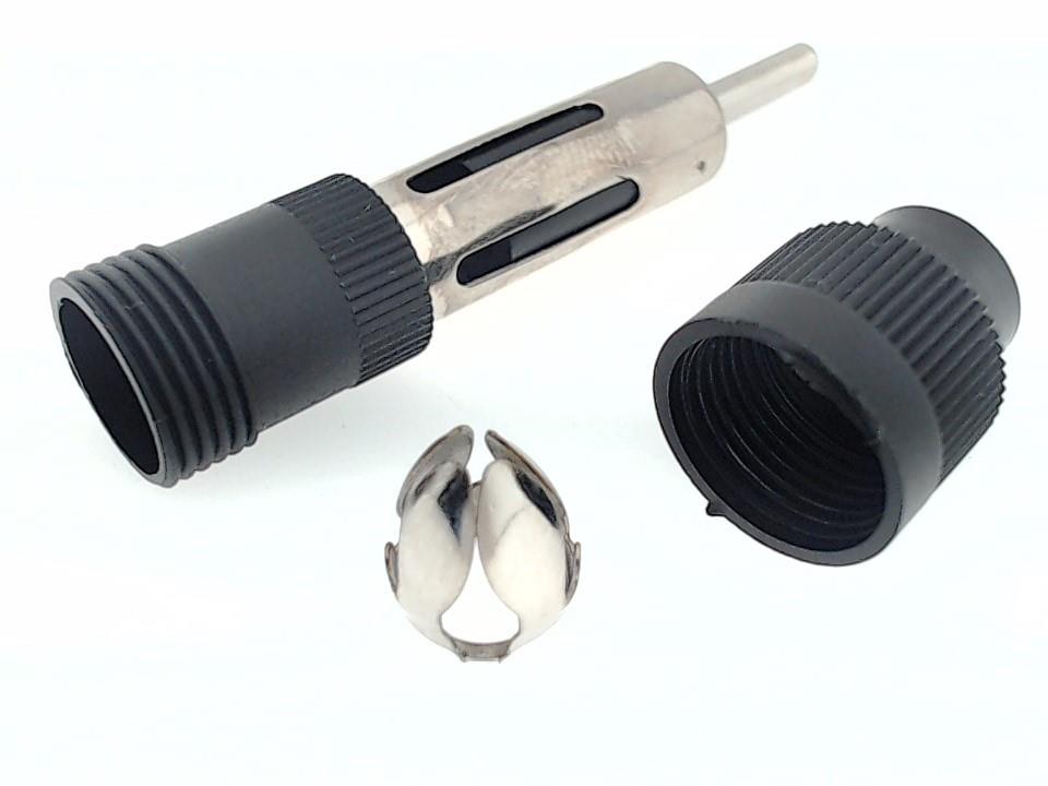 Ficha de antena de auto rádio Conector macho tipo DIN de fácil instalação