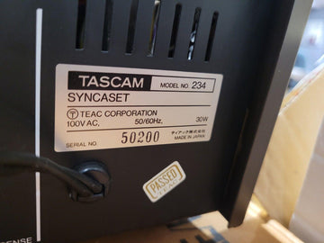 Teac Tascam 234 SYNCASET Set curele pentru casetofon