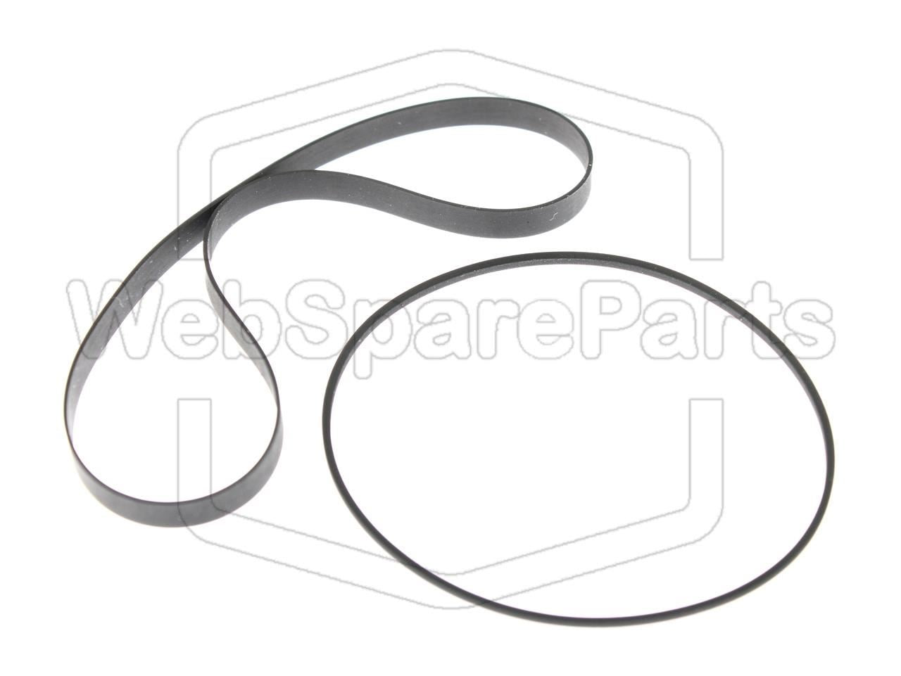 Full Belt Kit for Philips FW17 Cassette Deck