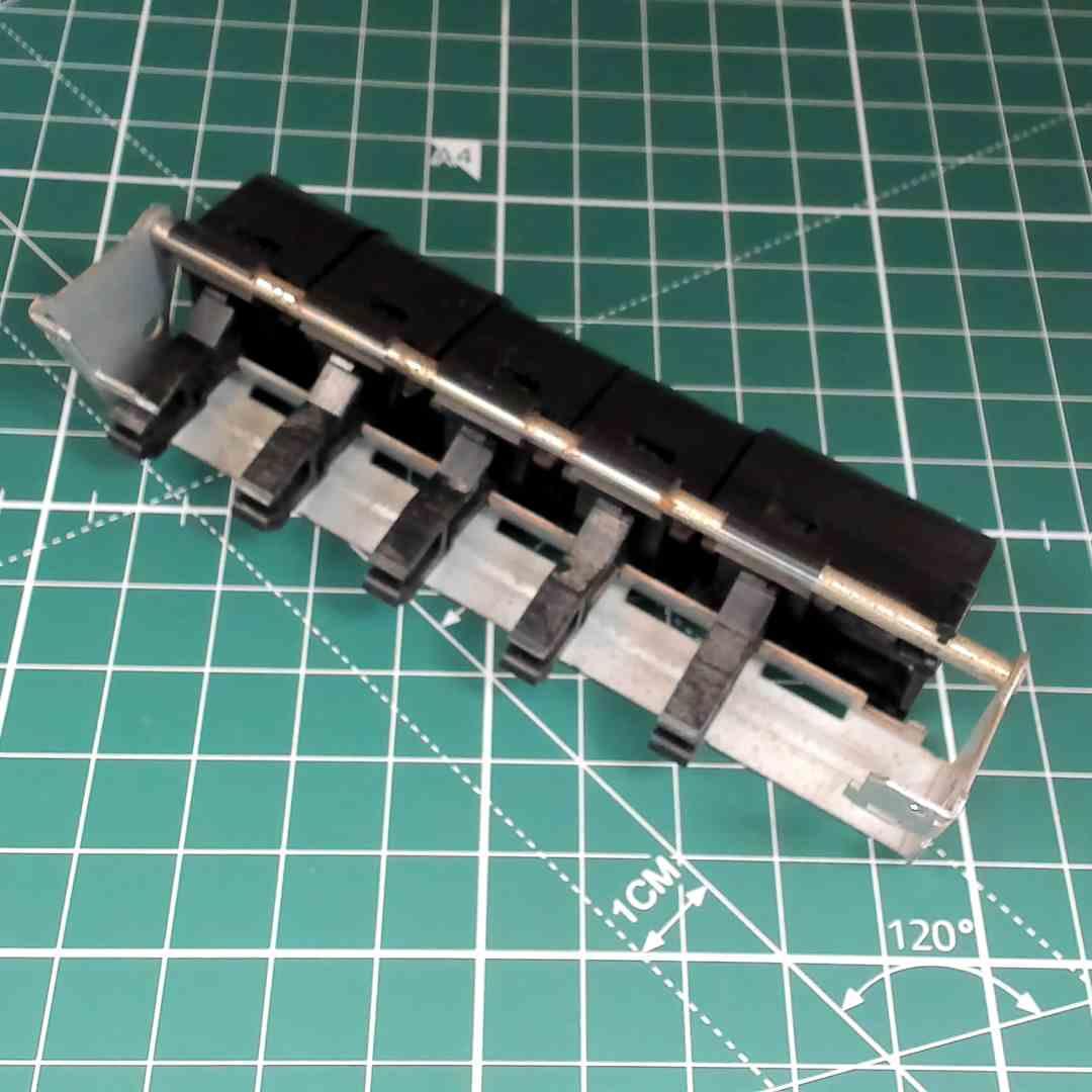 Replacement 5-Key Cassette Deck Keyboard for Pioneer XR-PC240C
