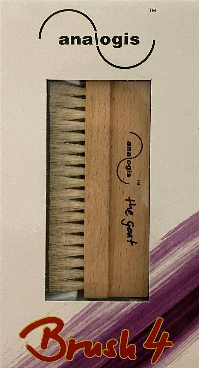 Anti-static record cleaning brush analogis