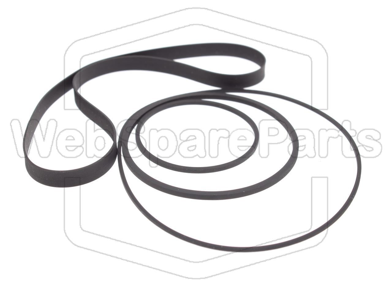 Belt Kit For Cassette Deck Pioneer CT-606