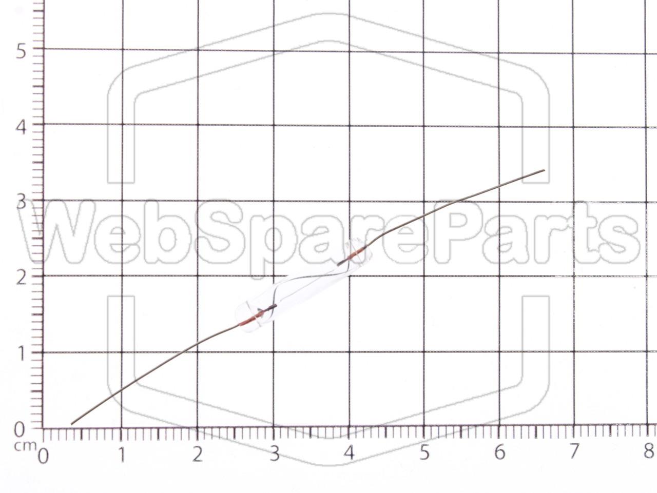 Incandescent Lamp Axial 6.0 Volts 150mA Ø 4.0 mm x 20 mm