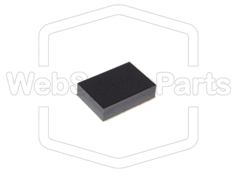 Rectangular Rubber Foot Self-adhesive  11.5mm x 8.0mm Height 3.0mm