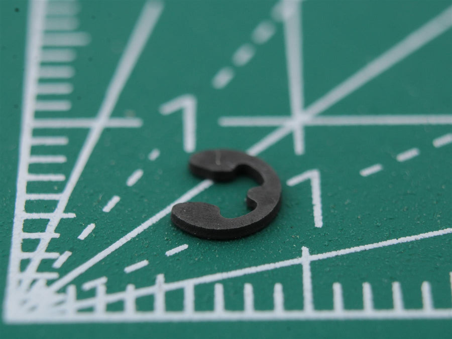 Circlip for Shaft 1.9mm Thick 0.5mm BK Retaining Ring for Vintage Audio Repair