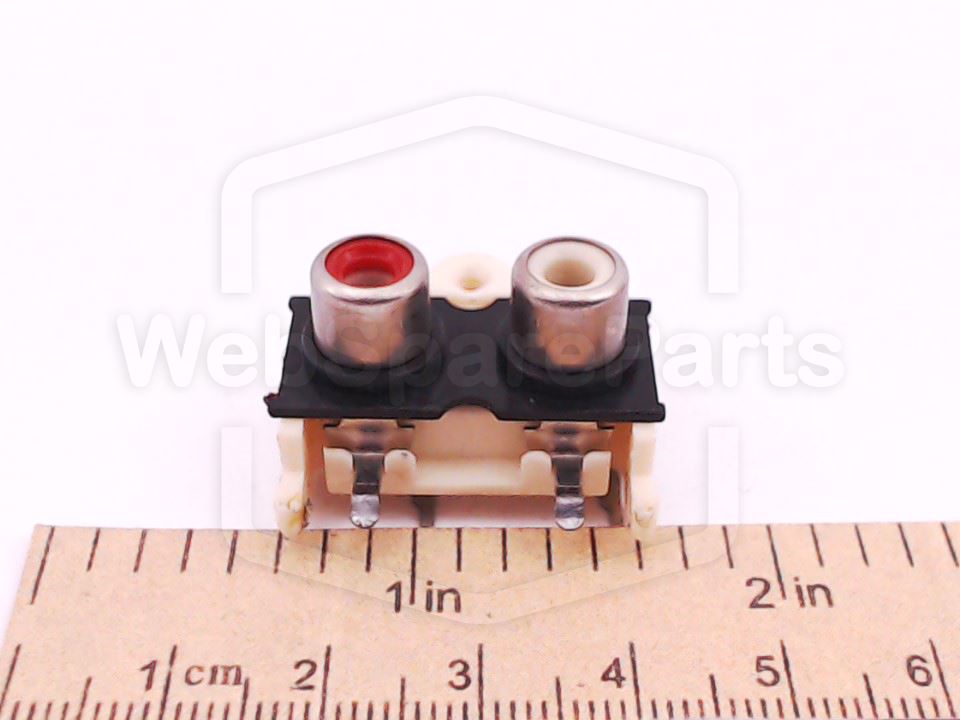 Aiwa CA-DW Series RCA Female PCB Jack for Vintage Audio Repair