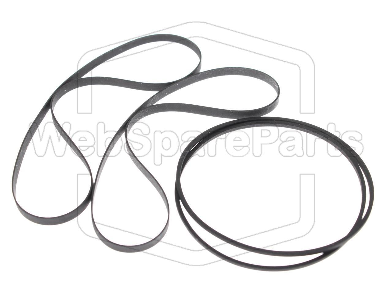Belt Kit for Pioneer XR-A200 Double Cassette Deck