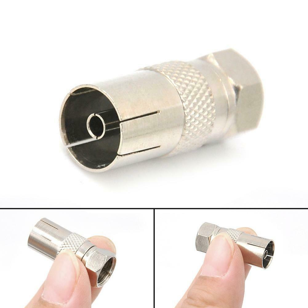 TV IEC Female to F Male Adapter