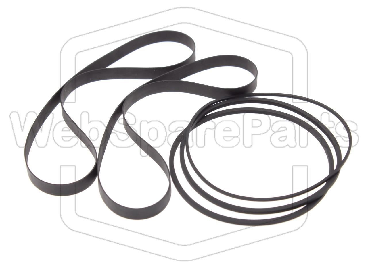 Belt Kit For Cassette Deck JVC PC-W333