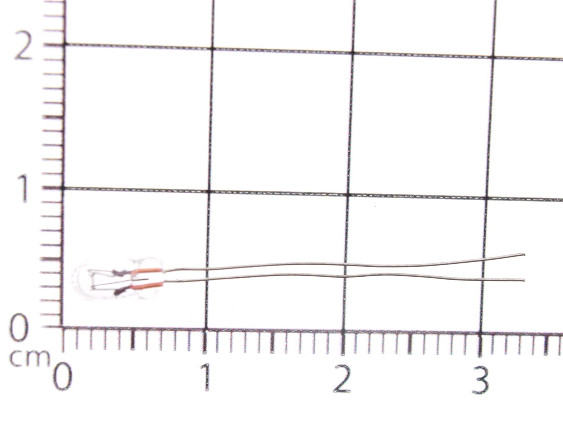 Incandescent Lamp 28 Volts DC 24mA Ø: 3.15mm; L: 6.35mm