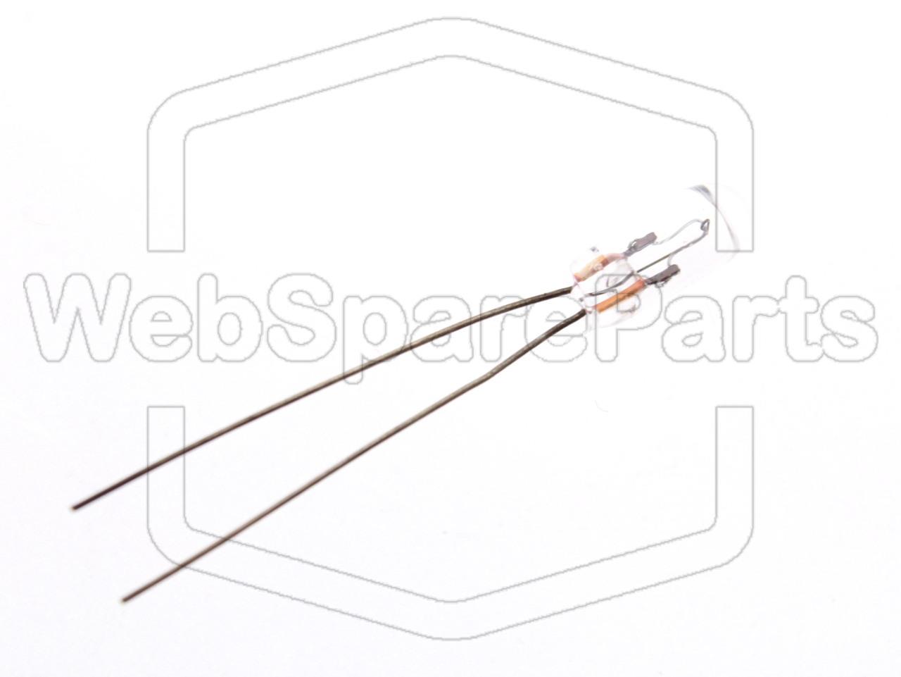 Incandescent Lamp 14 Volts 60mA Ø 3.15mm Length 6.35m