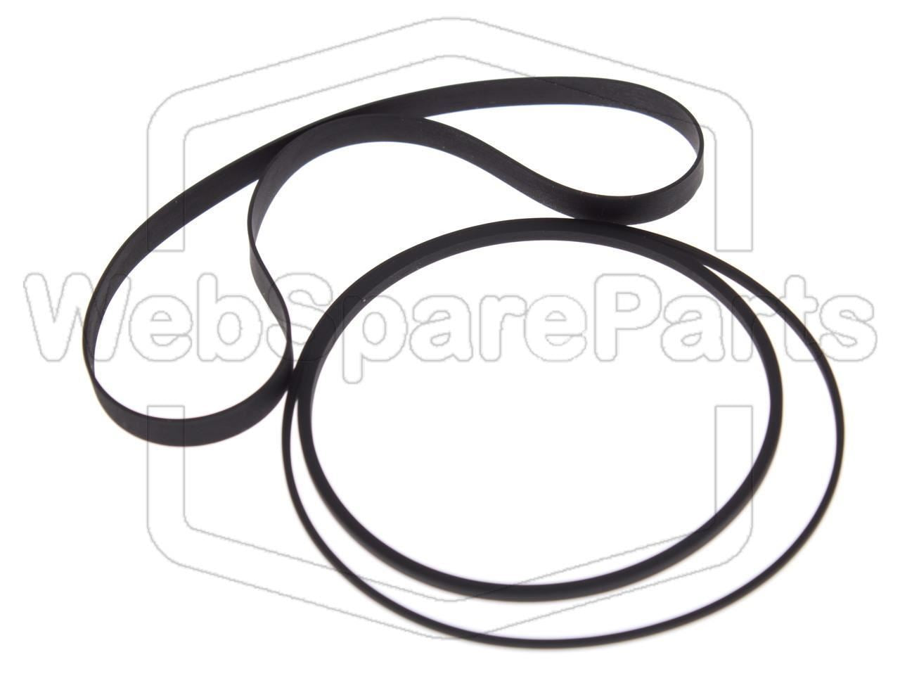 Full Belt Kit for Panasonic RS-370 Cassette Deck