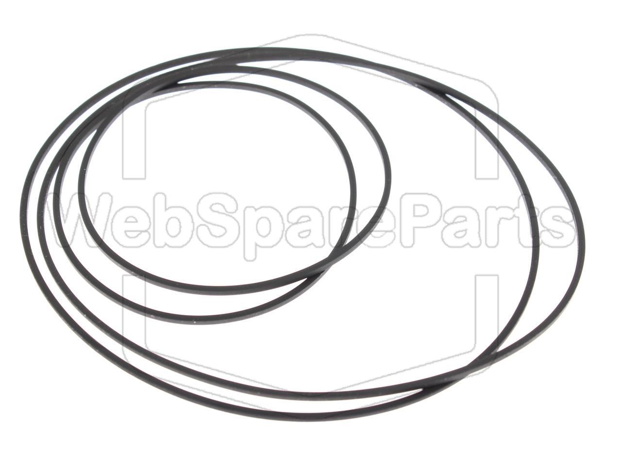 Belt Kit for Pioneer XR-P440 Double Cassette Deck