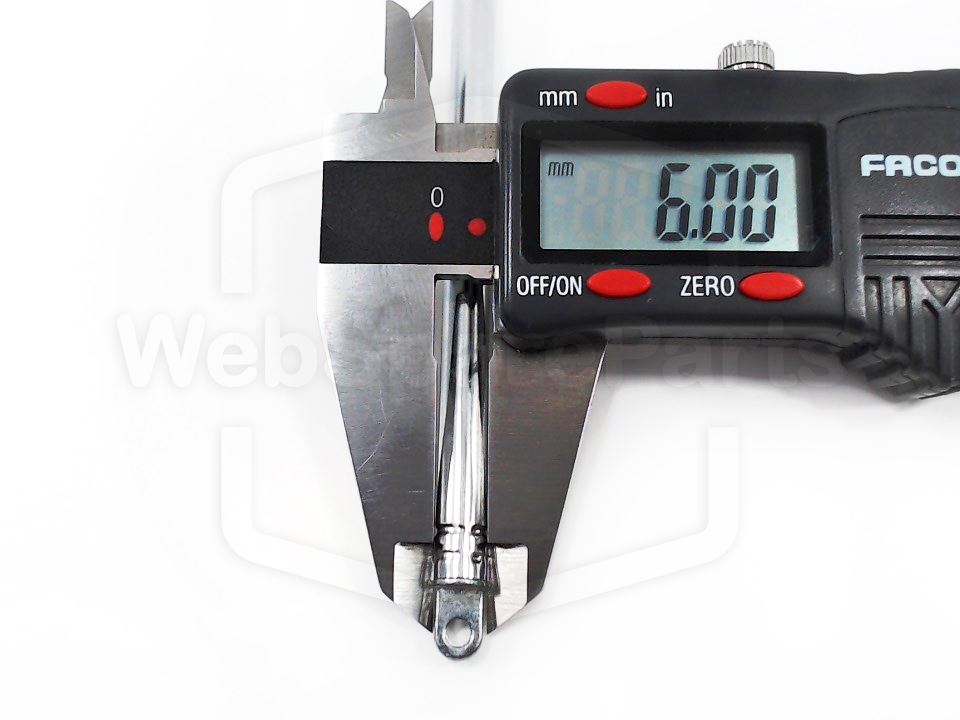 Vintage Radio Boombox Retractable Antenna Ø6.0 mm 233–950 mm