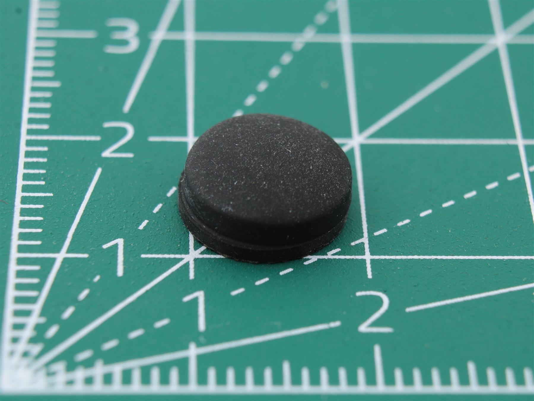 Round Rubber Foot Self-adhesive Ø9.9mm x Ø4mm x height 3