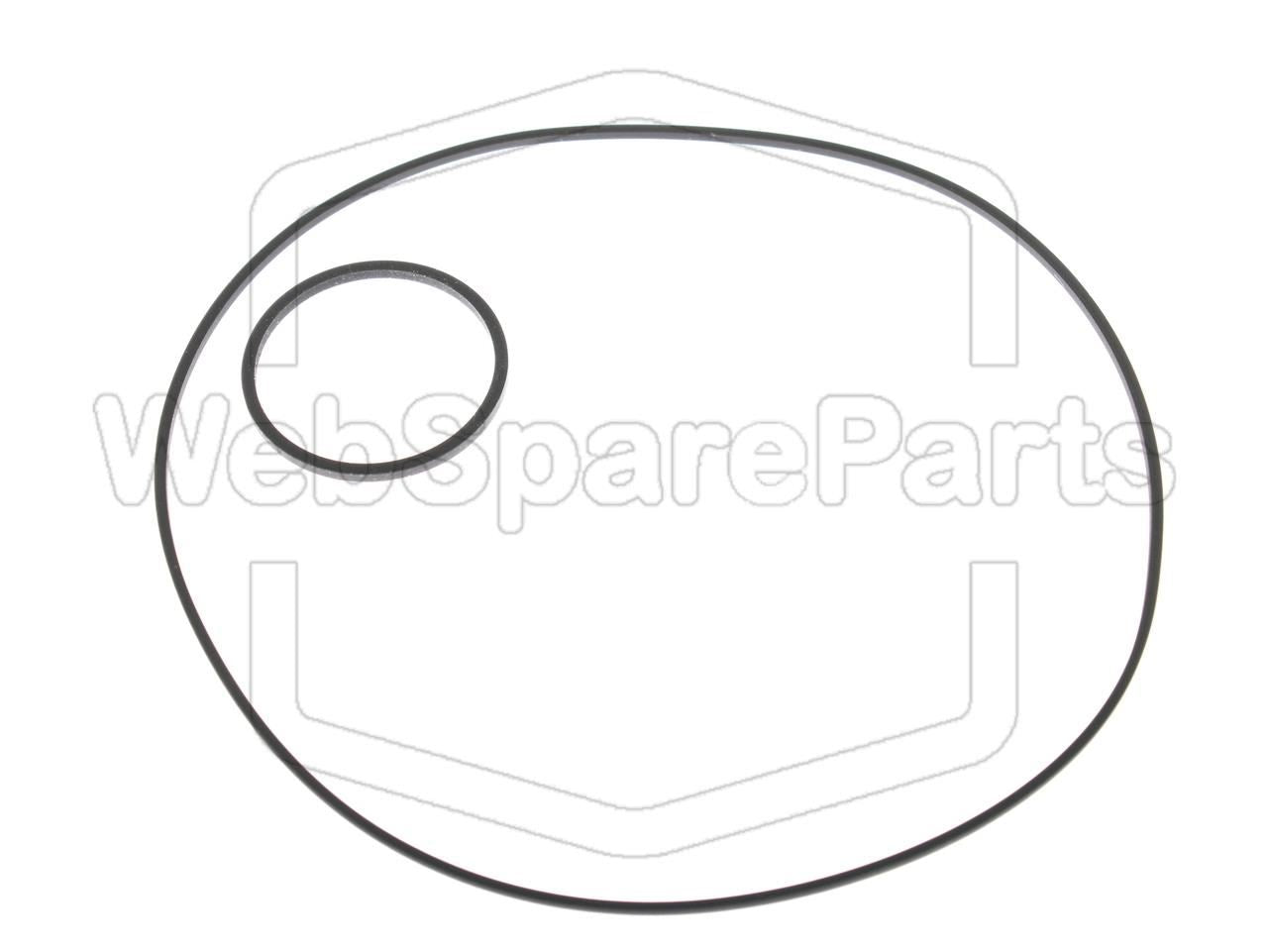 Belt Kit for Philips 22RR700 Radio Cassette Recorder