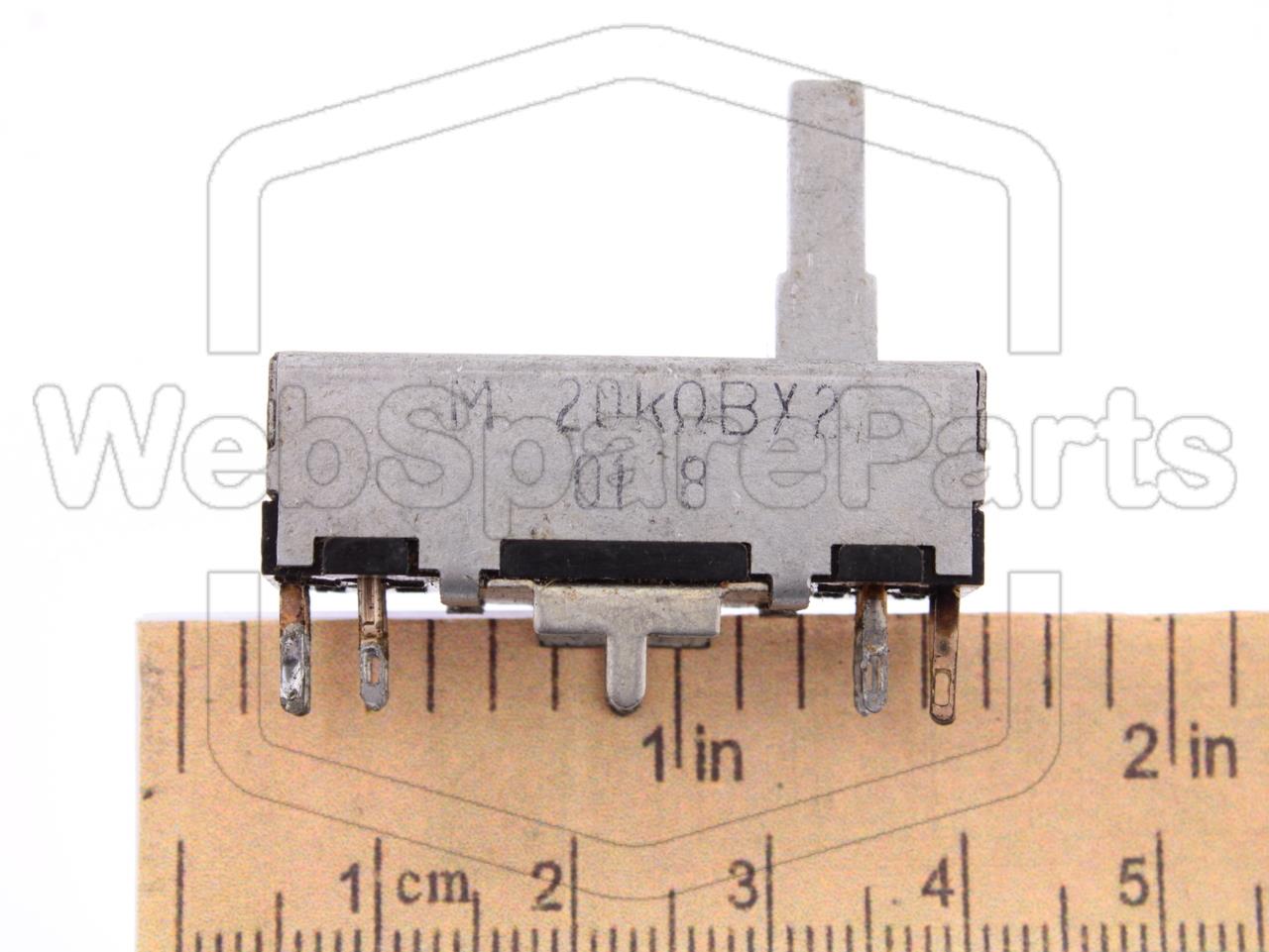 20K Linear Sliding Potentiometer BX2 for Vintage Audio Equipment Repair