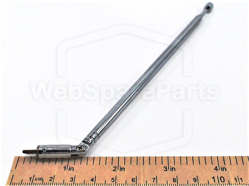 Grundig Vintage Retractable Antenna Ø6.0 mm 165–510 mm Part Number 759560320200
