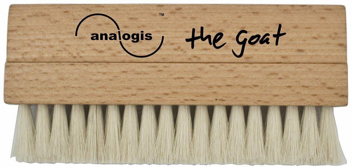 Anti-static record cleaning brush analogis