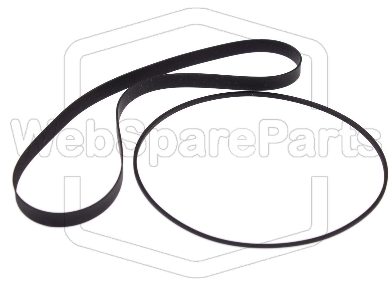 Belt Kit For Stereo Cassette Deck Kenwood KX-72R