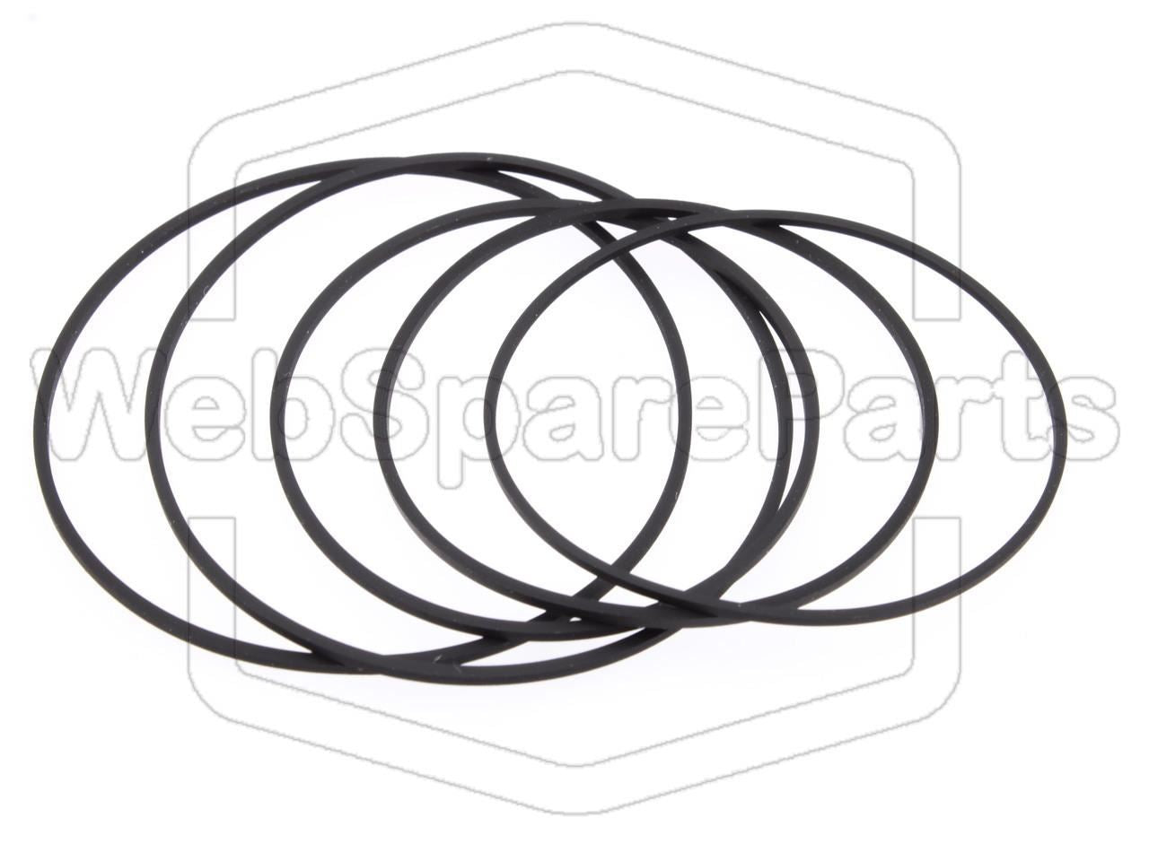 Belt Kit For Cassette Deck Sony XO-D1