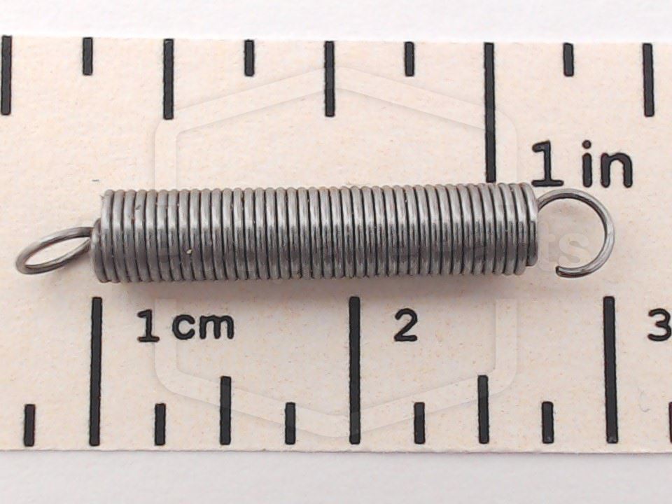 Extension Spring Ø = 3.5mm x TL = 16.3mm x TK = 0.38mm