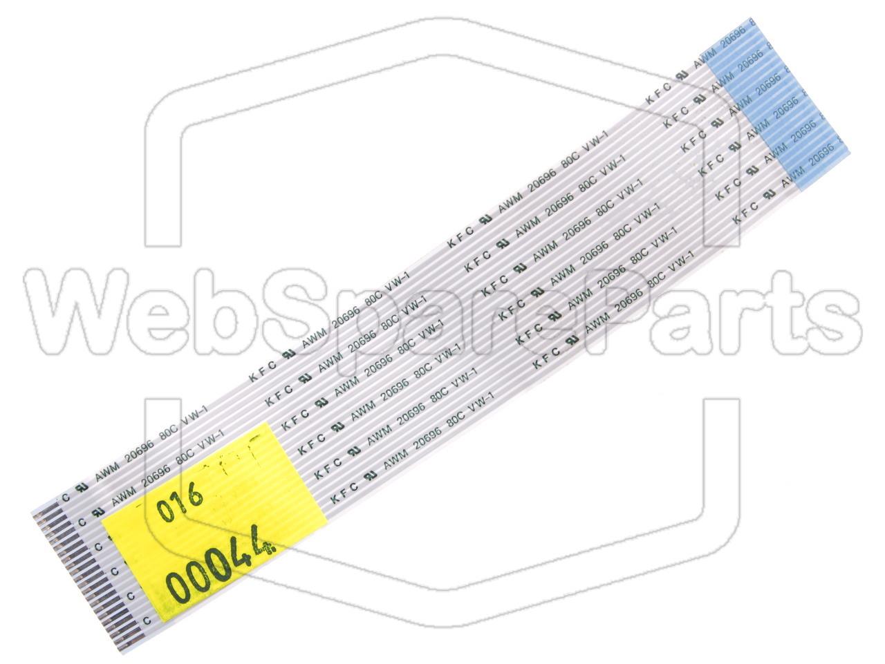 22 contacts Câble plat inversé L=120mm W=23.13mm