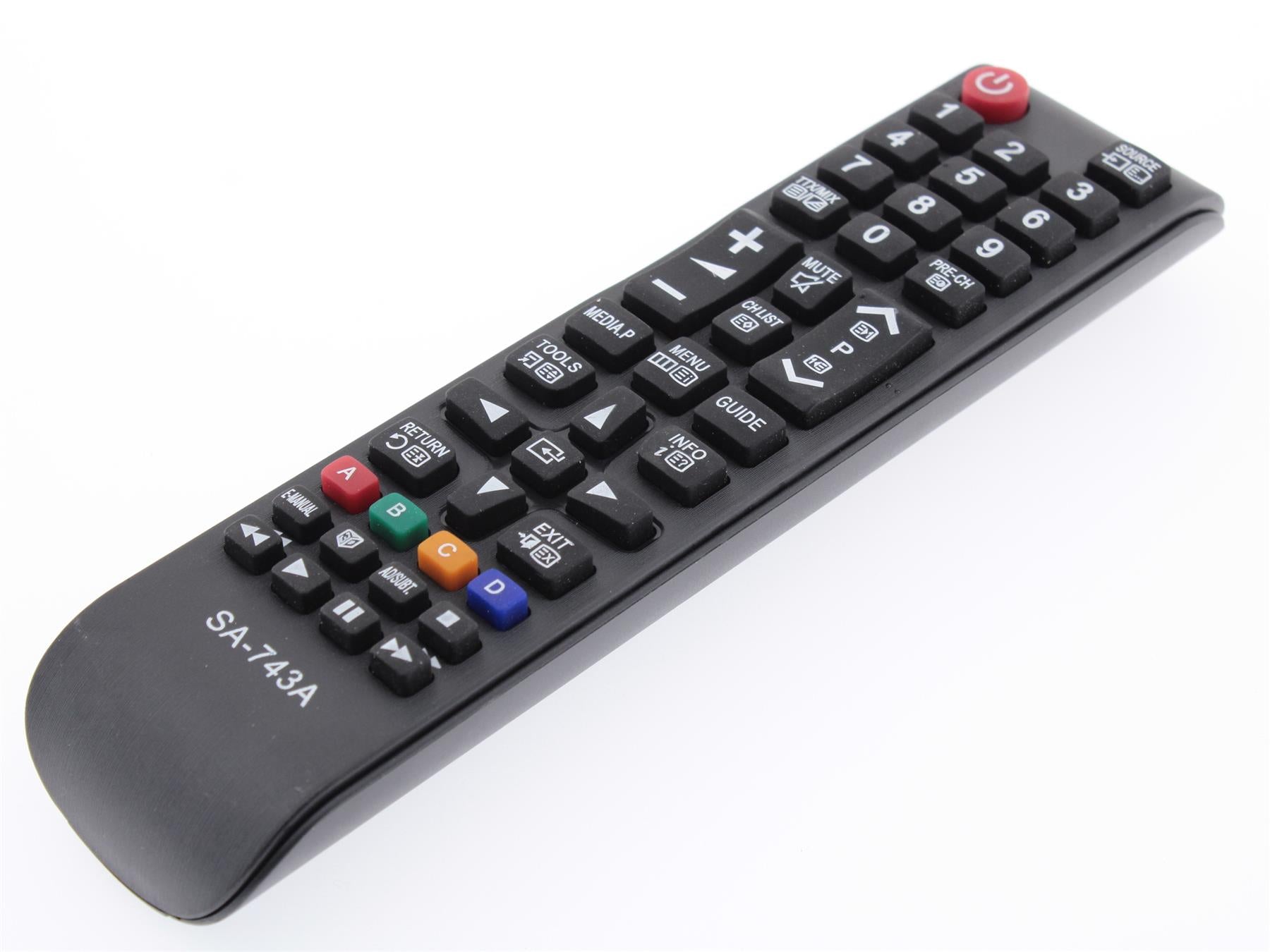 Replacement TV Remote Control for Samsung AA59-00743A