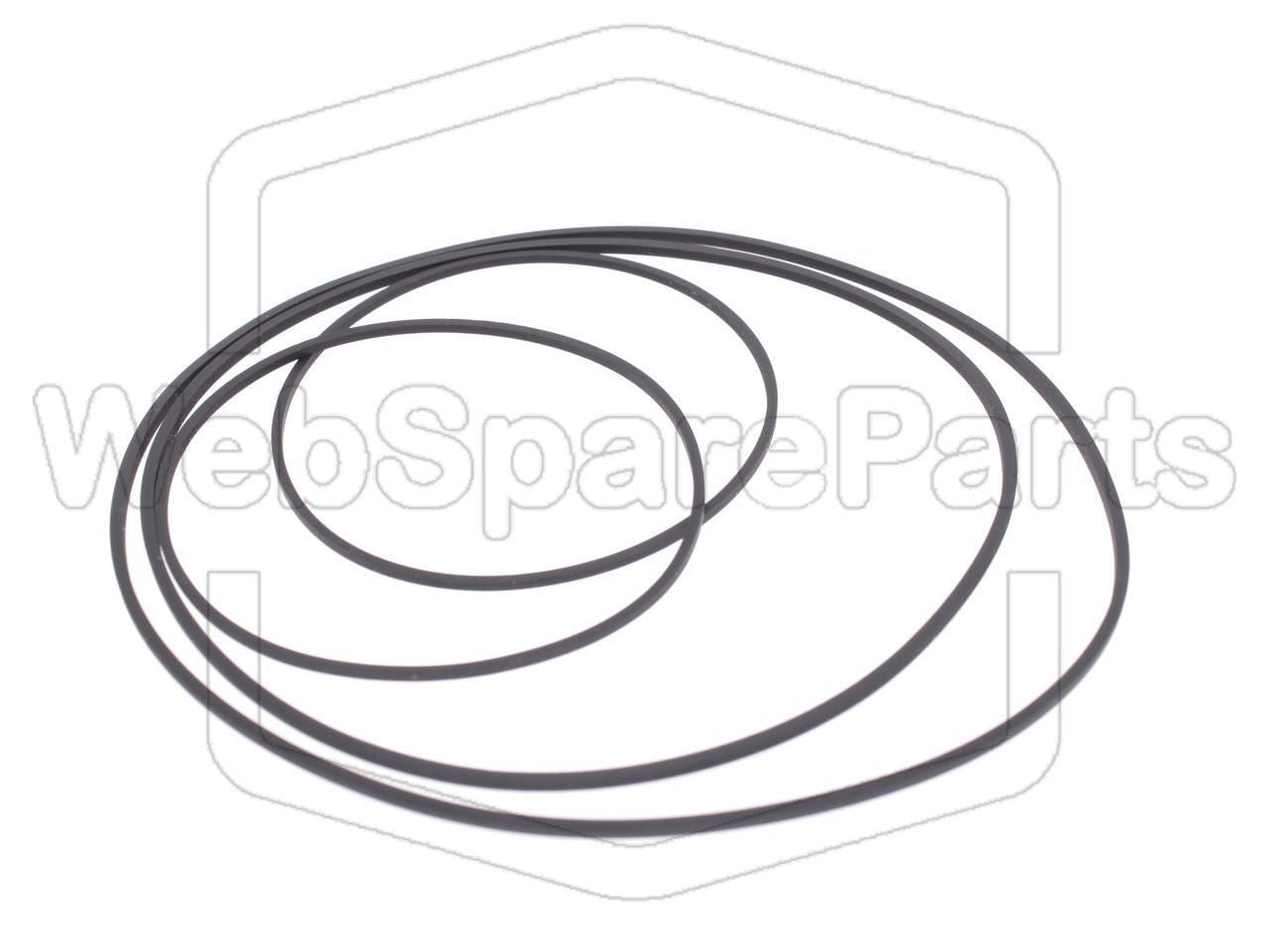 Belt Kit For Cassette Deck Pioneer XS-P6500